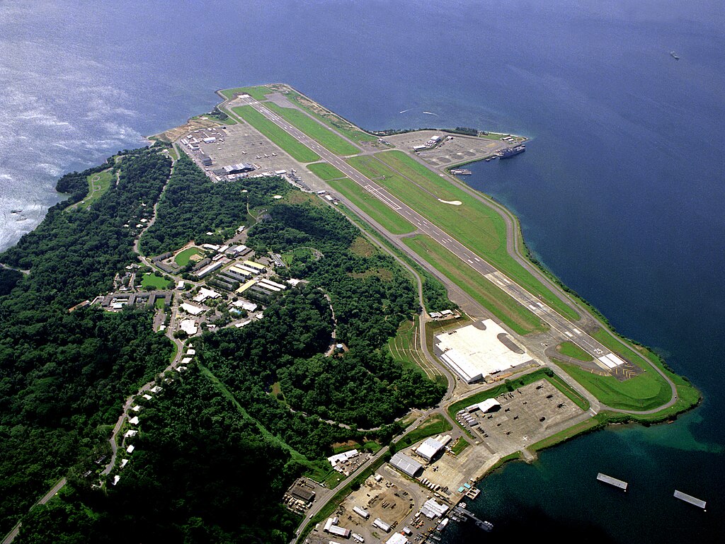 菲律賓將重啟美軍留下的驕埤角美國海軍航空站  圖：取自維基百科 by  David Sanner 版權規定：Public Domain
