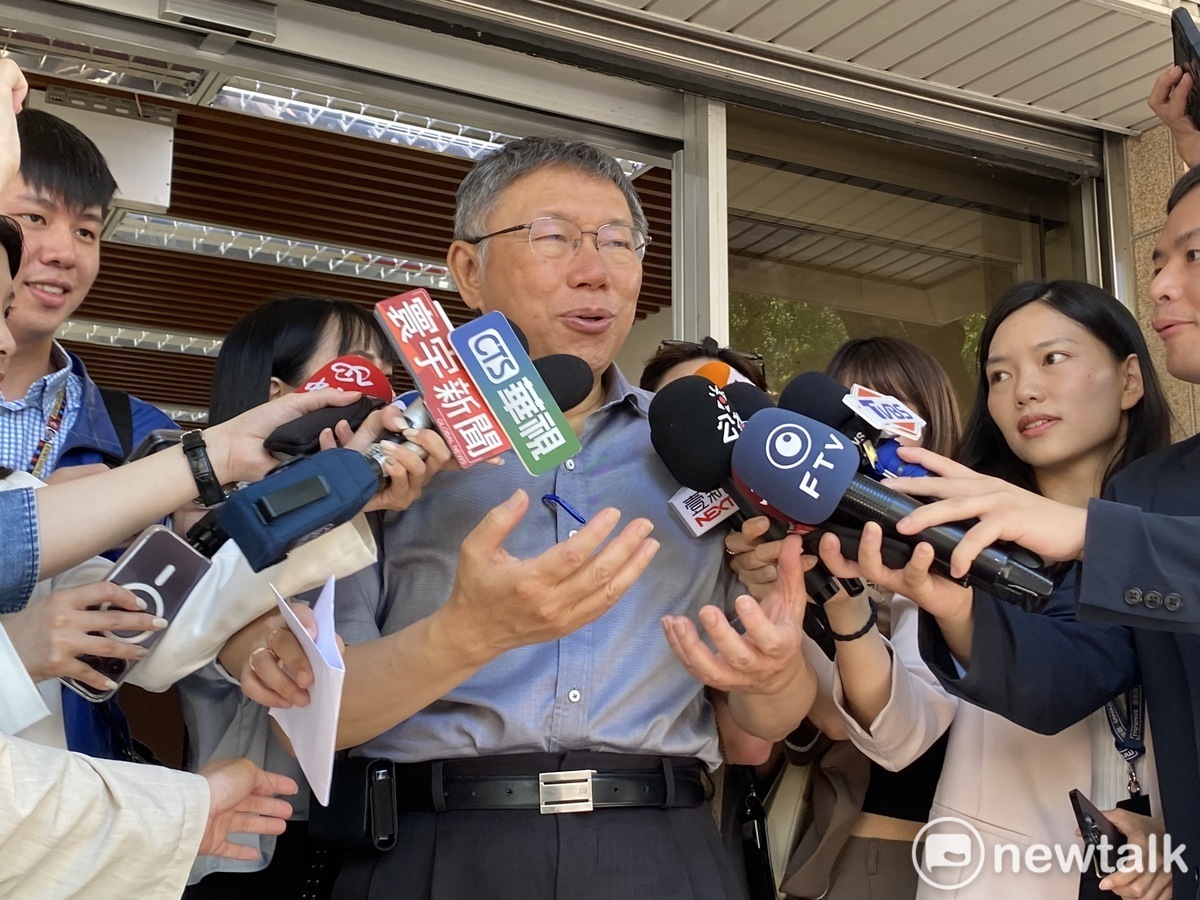 民眾黨主席柯文哲。 圖：周煊惠 / 攝（資料照）