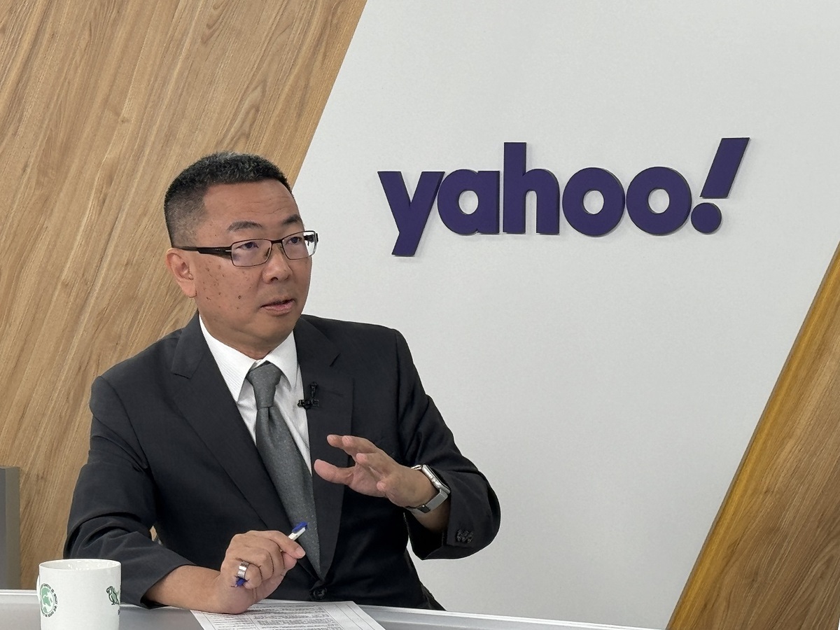 政務委員林明昕接受Yahoo TV《齊有此理》專訪時表示，依憲法來看，覆議不成功在憲法上沒有辭職的問題。接下來，立法院可以提出內閣不信任案，總統也可以因為不信任案反制解散國會 圖：Yahoo TV《齊有此理》提供