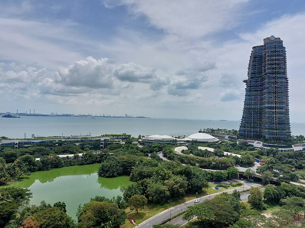 馬來西亞柔佛州的森林城市是一帶一路工程 圖：取自維基百科 by YankeeHo  版權規定：CC BY-SA 4.0