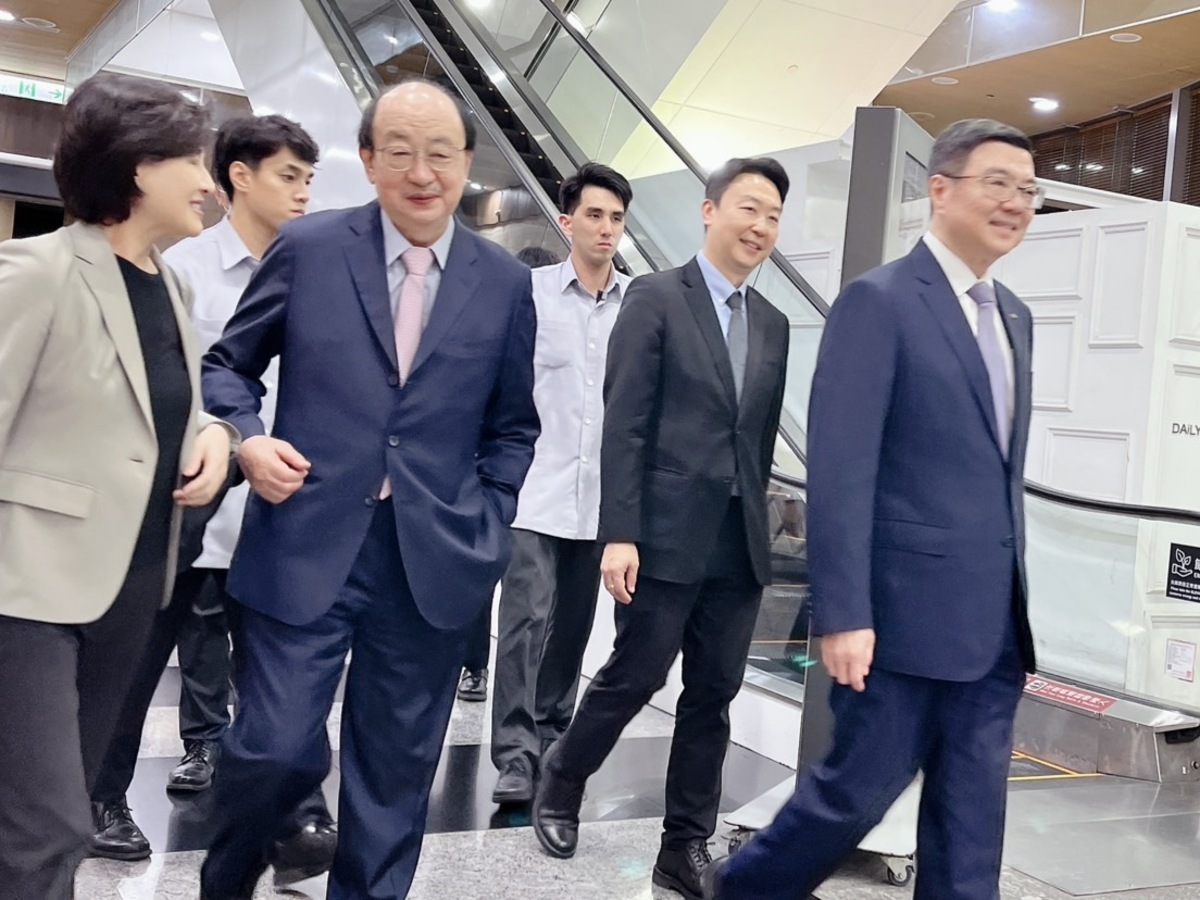 行政院長卓榮泰晚間宴請執政黨內政、外交國防立委。 圖：金大鈞/攝