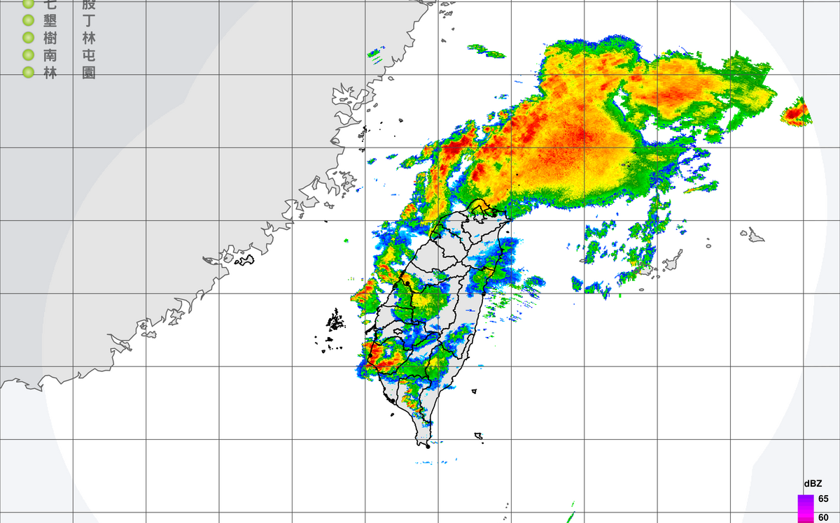 南高屏大雨特報！台東刮焚風 花蓮與雙北飆36°C