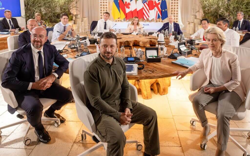 讓侵略者付出代價！G7同意用俄被凍結資產獲利供烏克蘭1.6兆貸款