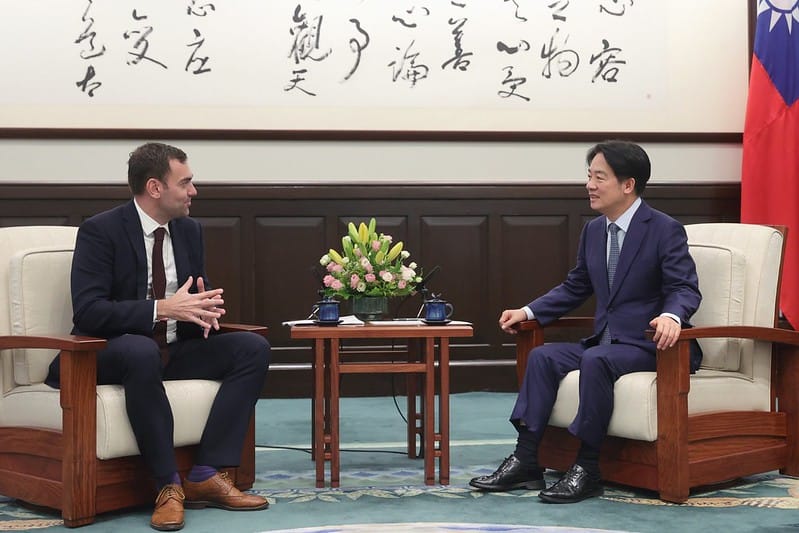 賴清德總統接受《時代雜誌》專訪。 圖取自總統府網路相簿。