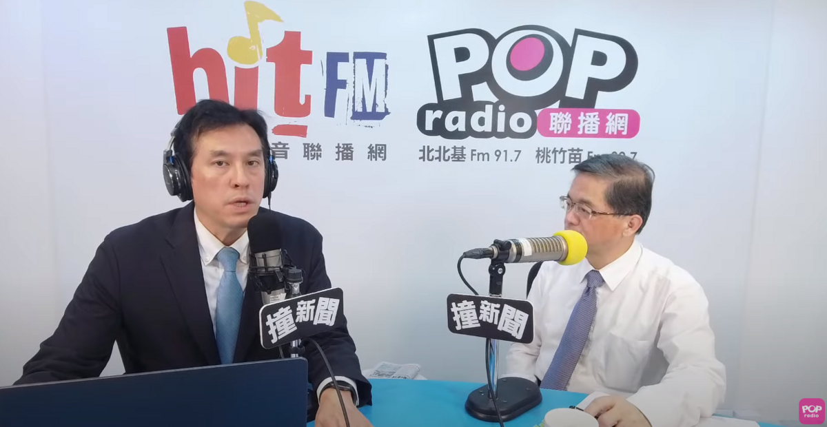 交通部長李孟諺今(14)日坦言，用特別條例省去應有的環評及可行性評估等程序並不妥。 圖：翻攝自POP Radio聯播網官方頻道