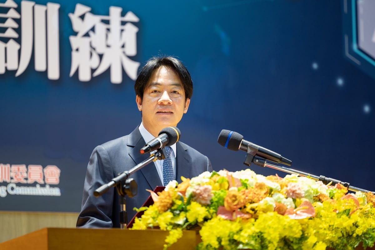 總統賴清德出席高階文官培訓飛躍方案2024年訓練開訓典禮。 圖：總統府提供