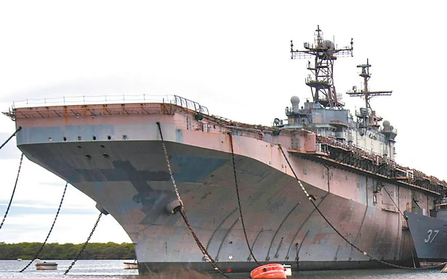 擊沉4萬噸準航母要多少導彈? 美環太軍演要沉它 專家:連核潛艦都出動了