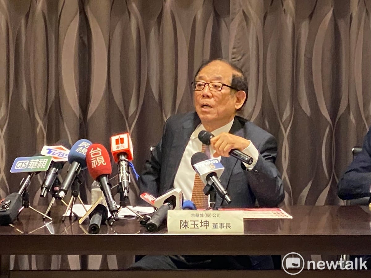 京華城公司董事長陳玉坤。 圖：周煊惠 / 攝（資料照）