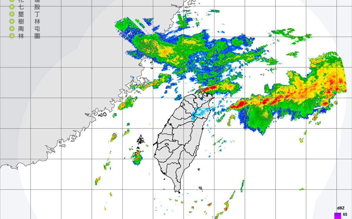 基隆北海岸局部大雨！台東持續刮焚風 高溫拉警報