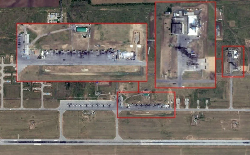至少2架Su-34被毀! 俄防空系統大崩潰 70架無人機突襲羅斯托夫基地