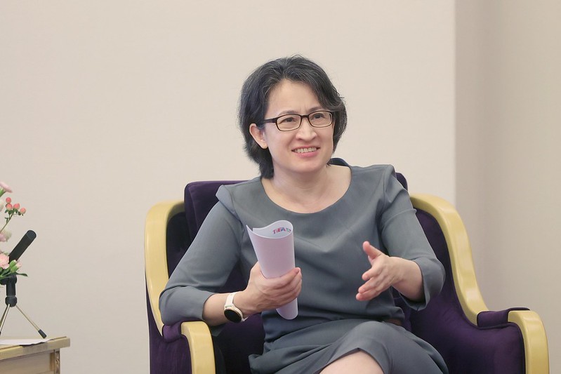 蕭美琴副總統今（18）日上午接見「台灣網路暨電子商務產業發展協會(TiEA)」。 圖：總統府提供