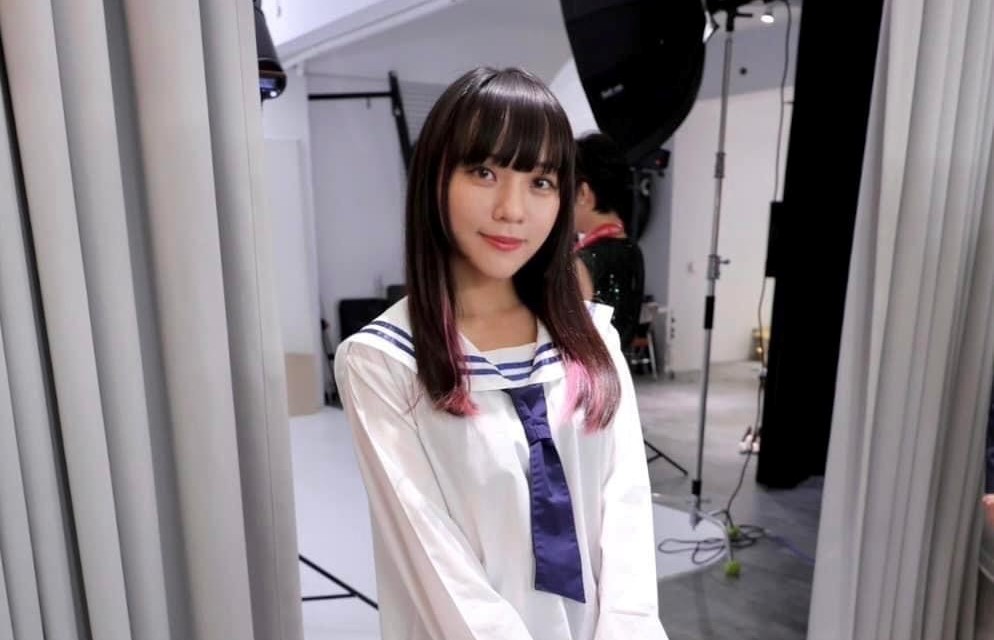 黃捷穿「日治時期」雄女校服迎百年校慶。 圖：黃捷服務處/提供