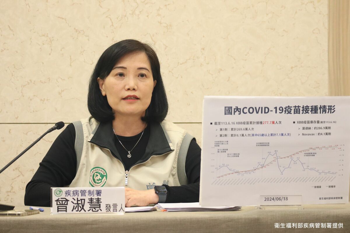 疾管署呼籲疫情持續上升，公衛措施和個人防護仍不可鬆懈，未接種疫苗的脆弱族群應儘速施打。 圖：疾管署／提供