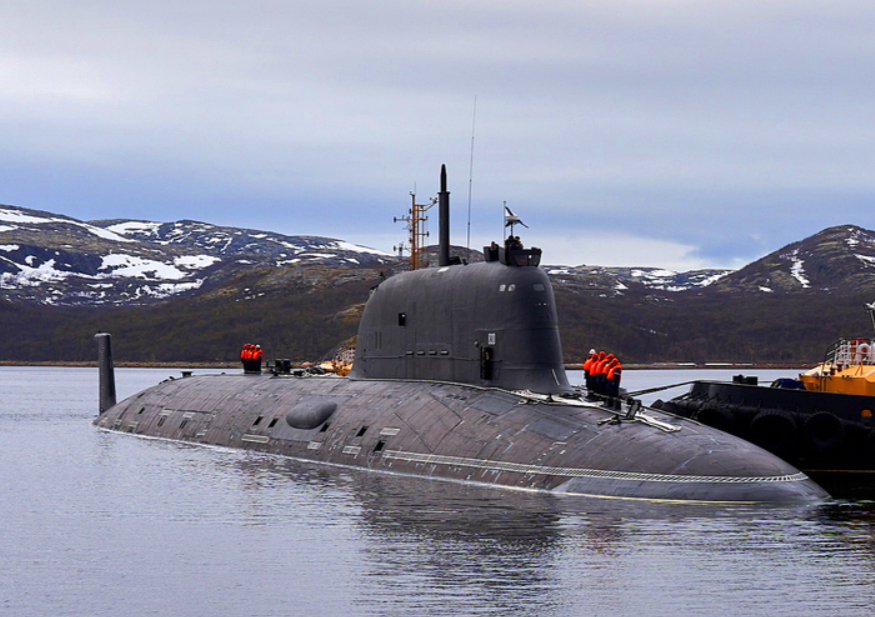 俄羅斯喀山號核子潛艦 圖：取自維基百科　by Mil.ru　版權規定：CC BY 4.0