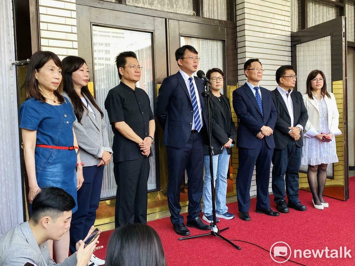 民眾黨8位立委。 圖：周煊惠 / 攝（資料照）