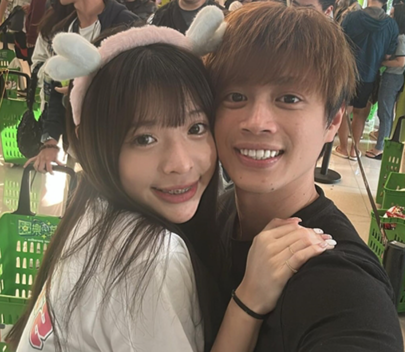 儒哥跟妹妹感情很好，以惡整妹妹系列影片爆紅。 圖：翻攝自儒哥IG
