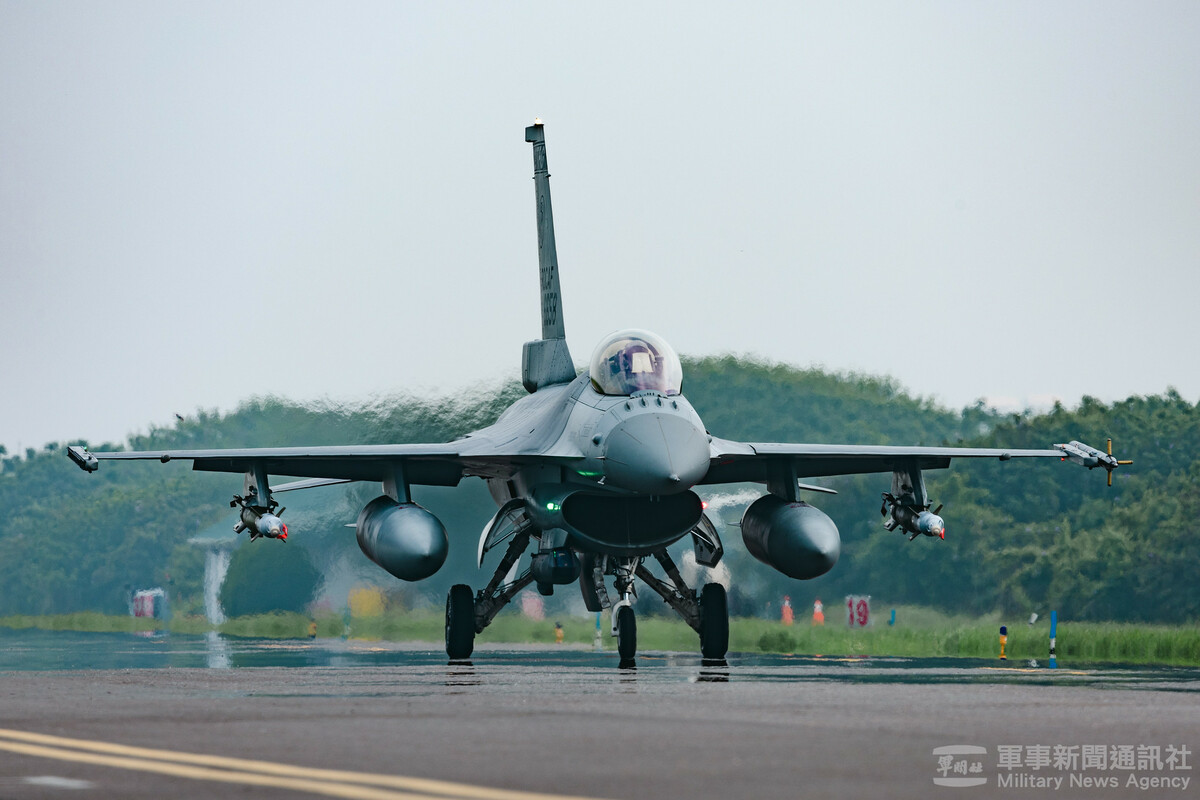 圖為F-16V 圖：軍聞社提供（資料照）