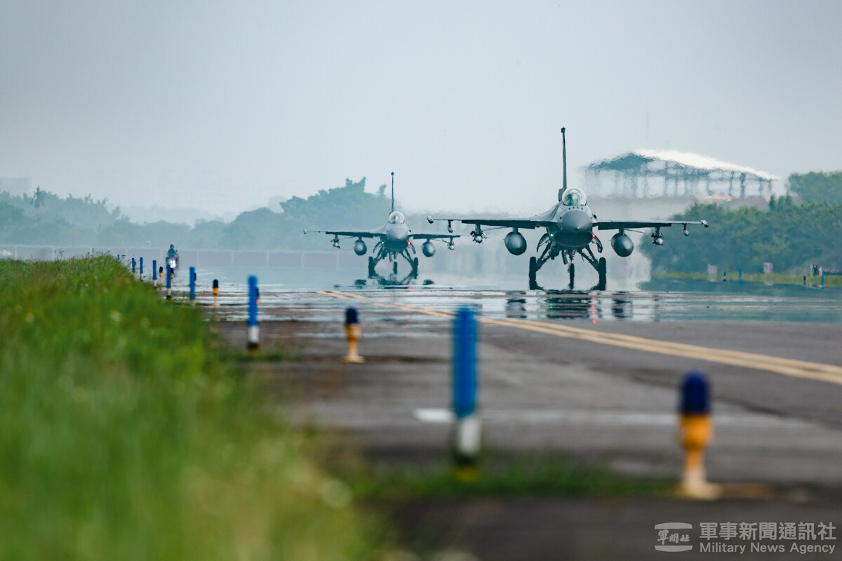 F-16V戰隼戰鬥機。 圖：軍聞社提供