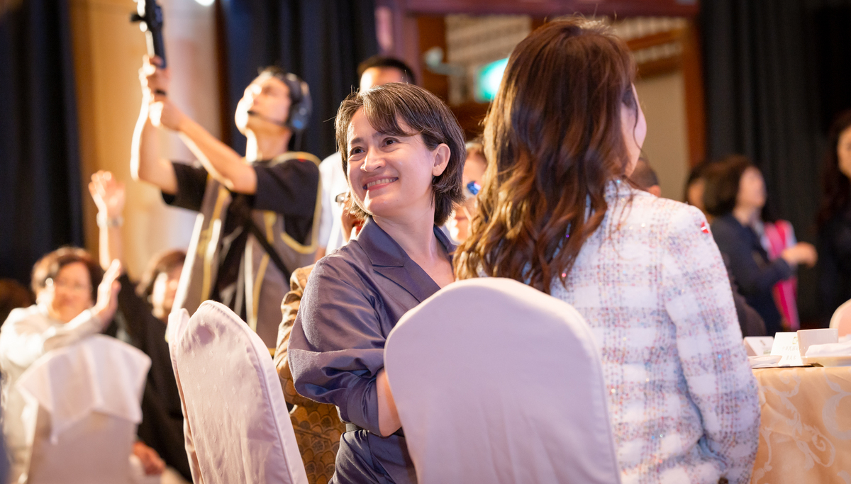 副總統蕭美琴出席世華30週年暨國際行善日活動。 圖：總統府提供