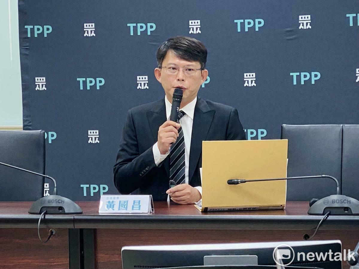 民眾黨團總召黃國昌。 圖：周煊惠 / 攝（資料照）