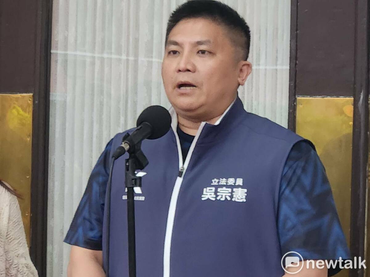 國民黨立委吳宗憲。 圖：黃建豪／攝（資料照）