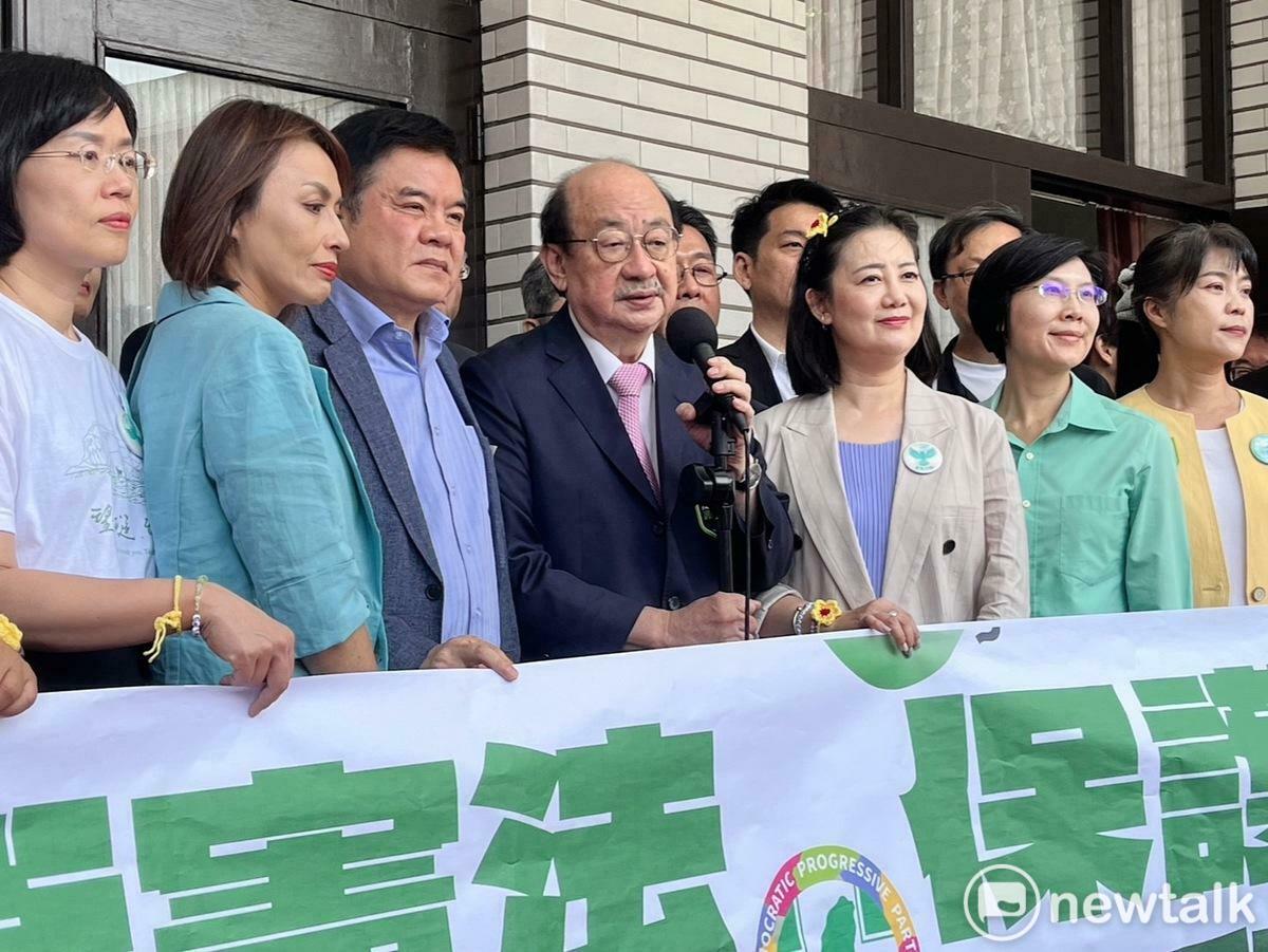 「國會改革法案」覆議失敗，民進黨團強調，會在最快時間提出釋憲。 圖：金大鈞/攝（資料照）