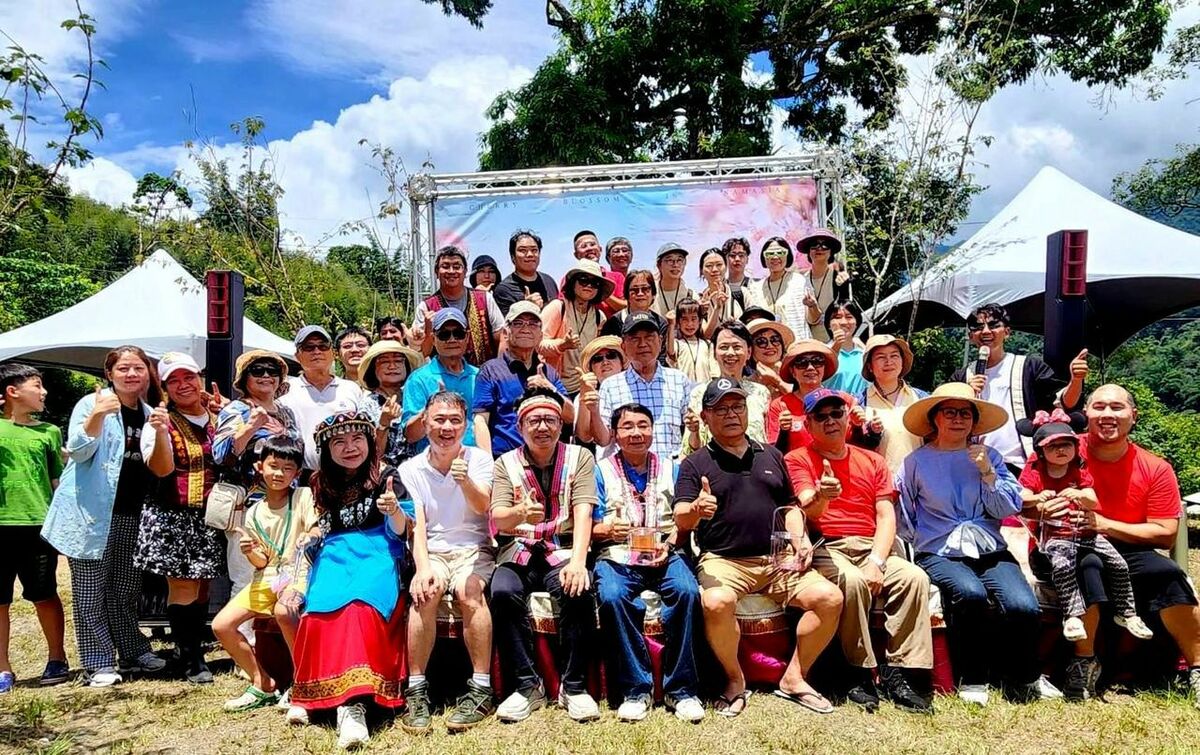高雄綠色企業連續四年那瑪夏植樹護林。 圖：孫家銘翻攝