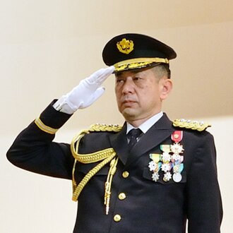 日本陸上自衛隊的陸上幕僚長森下泰臣表示，為了維護印度太平洋地區的和平與穩定，將強化日本陸上自衛隊與美國海軍陸戰隊的合作。 圖：翻攝自維基百科