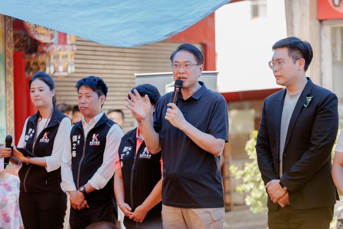 民進黨秘書長林右昌指出，在野黨正利用改革包裝擴權與奪權 圖：民進黨提供