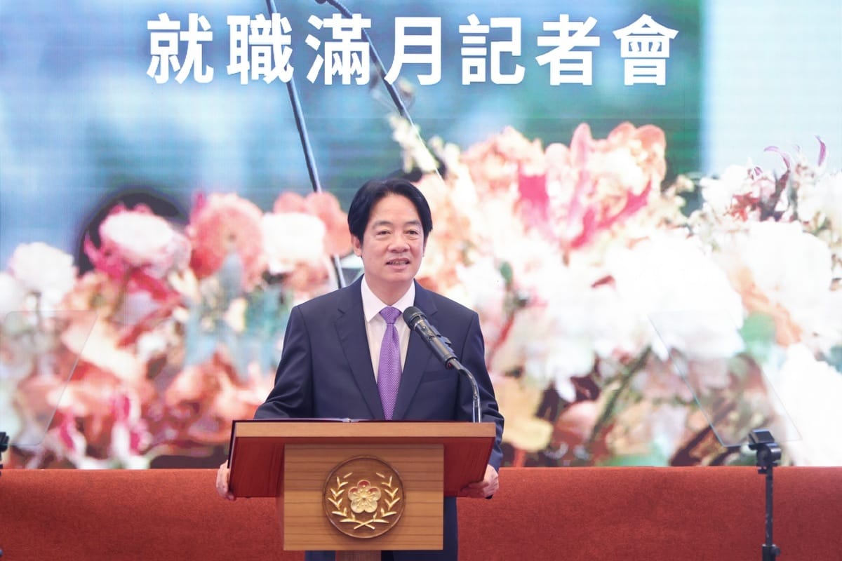總統賴清德將於明日上午9時30分發表敞廳談話。 圖：總統府提供