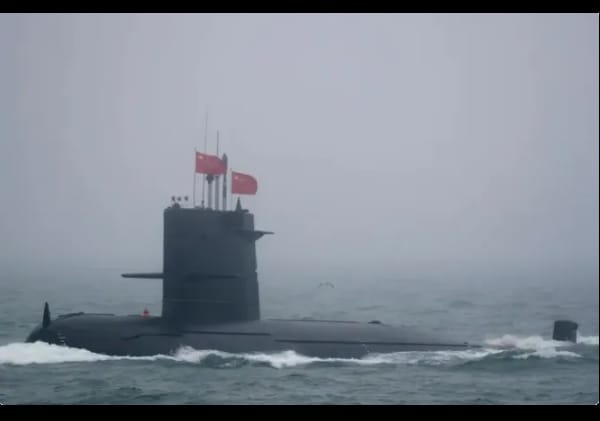 中國解放軍的潛艇部隊。 圖：翻攝自 曹興教授