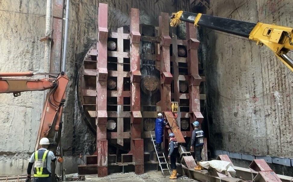歷經921天 桃捷藝文特區北向三隧道今貫通