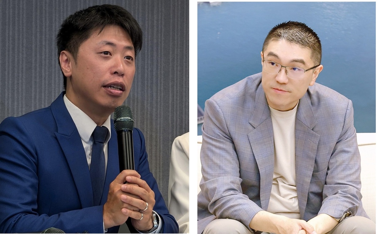 基隆市議員張之豪（左圖）批評基隆市長謝國樑（右圖）指揮警察去發洩私怨，這就是濫用權力，這就是不適任。 圖：翻攝自張之豪、謝國樑臉書／新頭殼合成