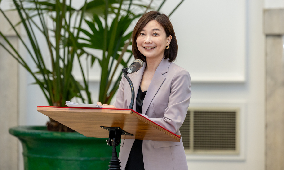 總統府發言人郭雅慧。 圖：總統府提供