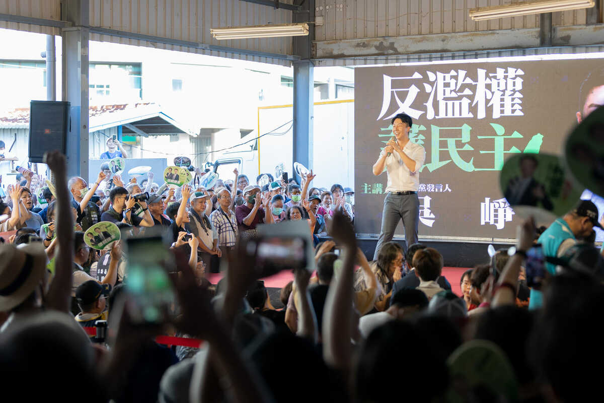 民進黨發言人吳崢。 圖：翻攝自吳崢臉書（資料照）