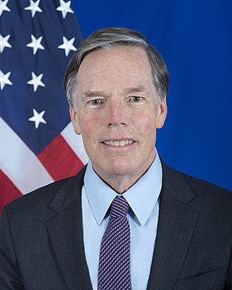 美國駐中國大使伯恩斯（Nicholas Burns）。 圖:翻攝自 維基百科