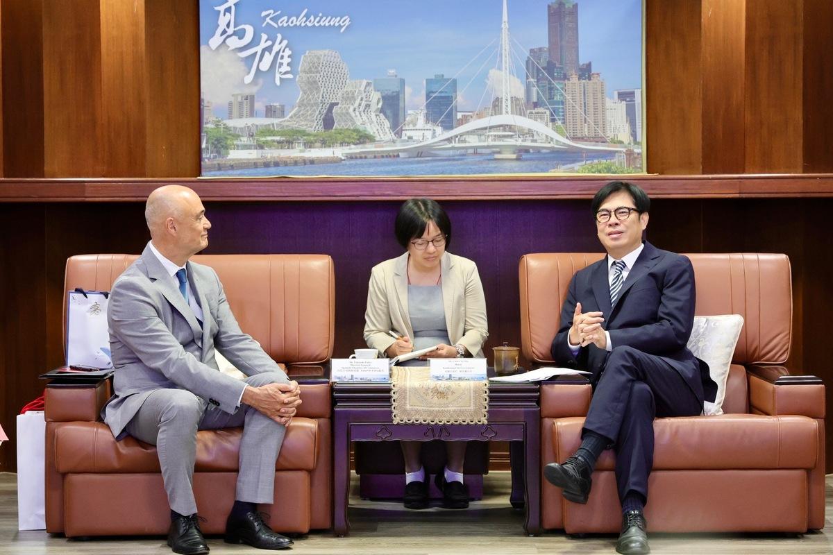 西班牙國慶活動10月首移師高雄 陳其邁盼強化港口城市交流