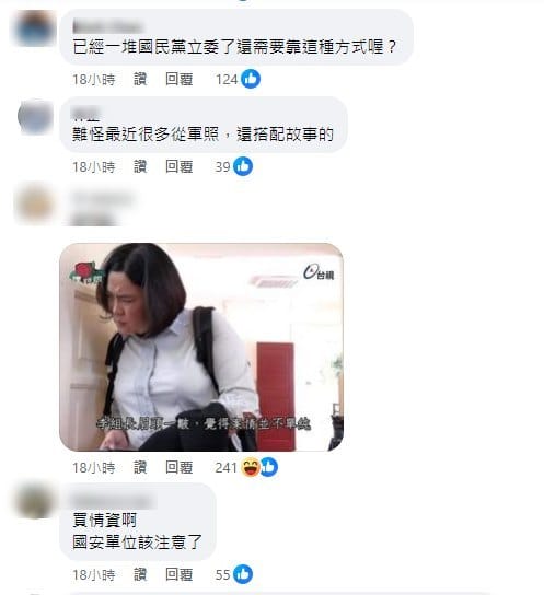 網友嘲諷已一堆國民黨立委了，還需要靠這種方式？ 圖：取自四叉貓臉書