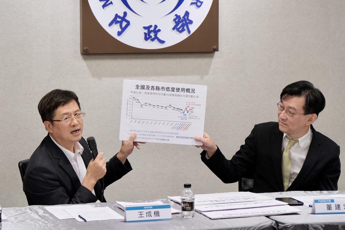 112年下半年待售新成屋10.1萬宅創新高 內政部：推案逐漸完工