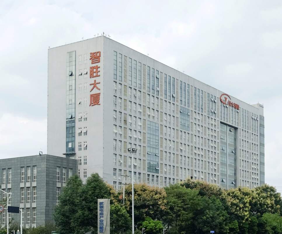 這檔股票的公司名稱「川大智勝（Wisesoft Co.）」與川普致勝諧音相似。 圖 : 翻攝自百度
