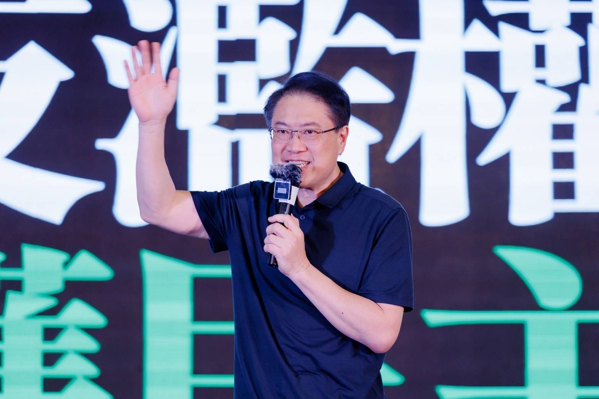民進黨秘書長林右昌表示，公民團體之所以提出罷免，正是因為謝國樑的施政跟人民期待有落差。 圖：民進黨提供