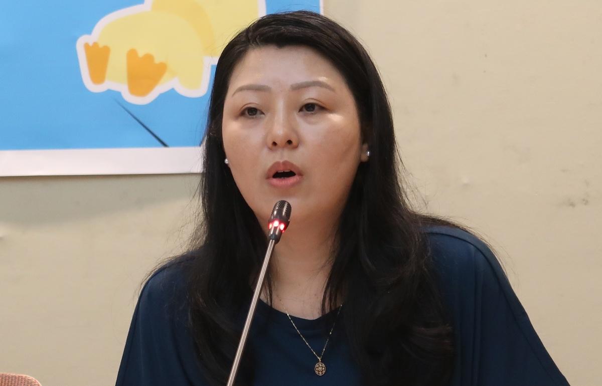 南洋台灣姊妹會理事長洪滿枝 圖：林朝億/攝