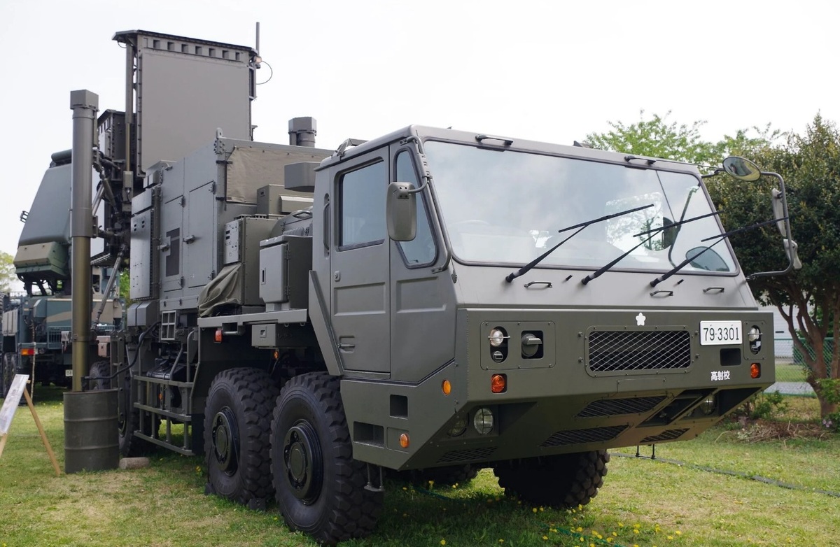日本車載型機動防空雷達JTPS-P25。 圖：翻攝mod.go.jp