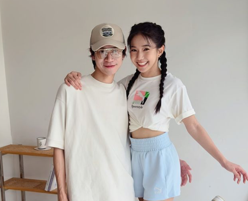 Andy及家寧已交往8年，最近一度爆出分手疑雲。 圖：翻攝自眾量級IG