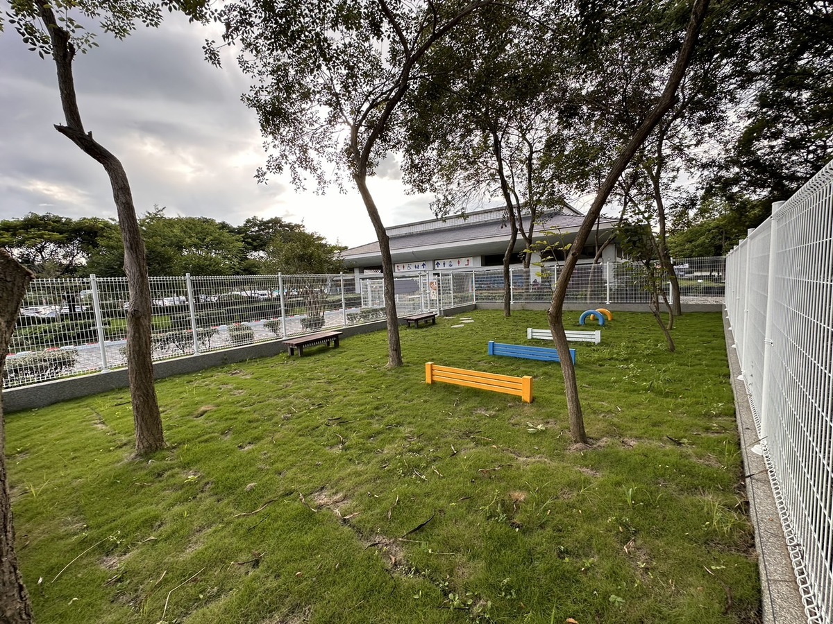 南投服務區寵物公園。 圖：交通部高速公路局／提供