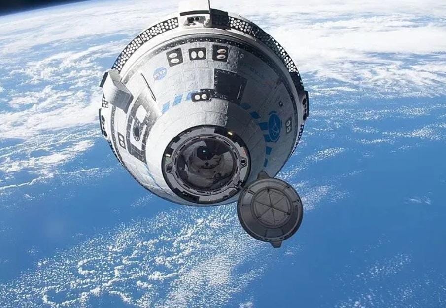 波音公司新型載人飛船「星際客機」一再推遲返航。 圖：翻攝自樞密院十號