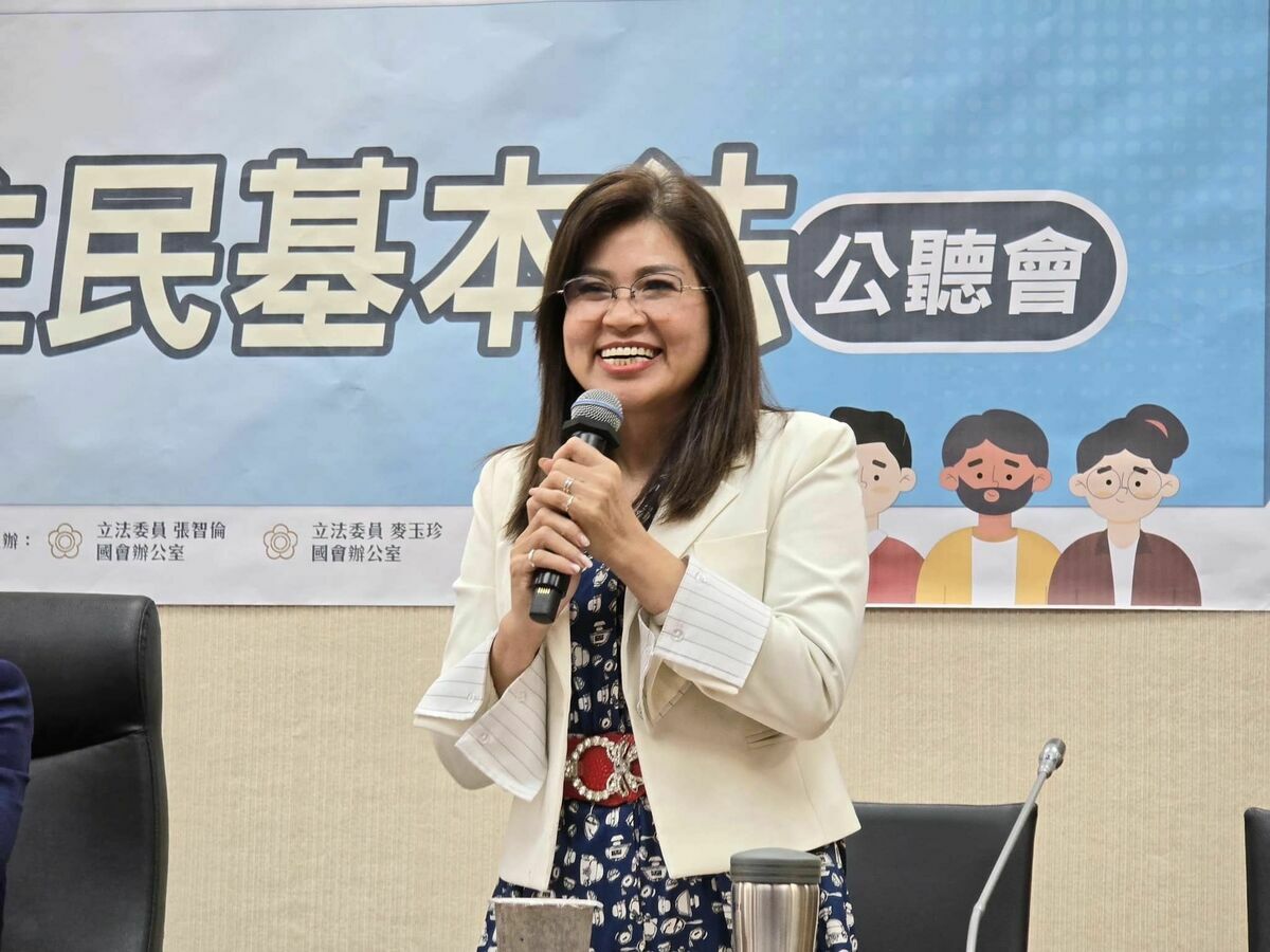 民眾黨立委麥玉珍。 圖：翻攝民眾黨立委麥玉珍臉書（資料照）