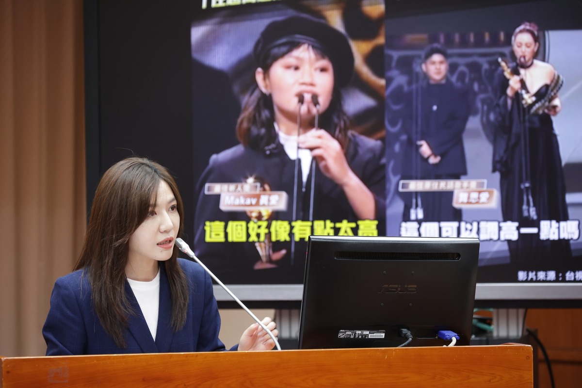 民進黨立委吳沛憶要求文化部記取金曲35的教訓「提升台流展演實力」。 圖：翻攝自吳沛憶臉書