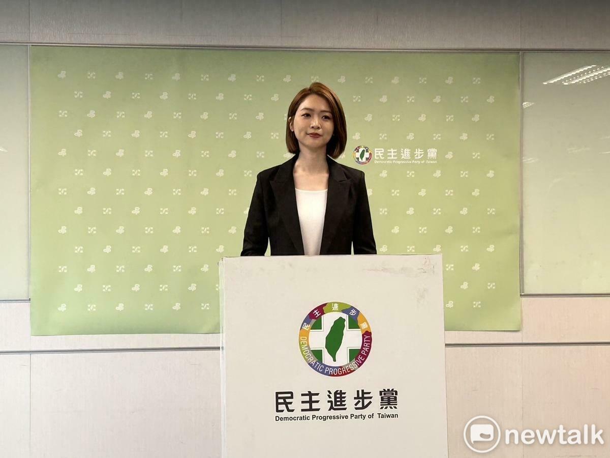 媒體人韓瑩出任民進黨發言人。 圖：黃宣尹攝