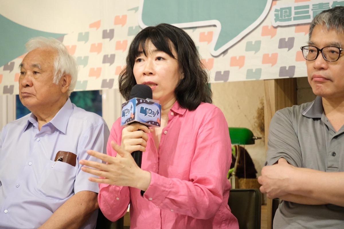 台灣海洋大學永續科技治理研究中心主任江雅綺。 圖：Y’s Day「週三青年日」提供